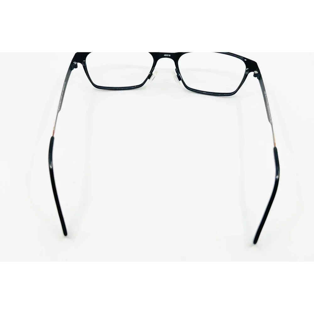 Kliik Eyeglass Frames Womens Black Rectangular Denmark 516 125 49-18-135